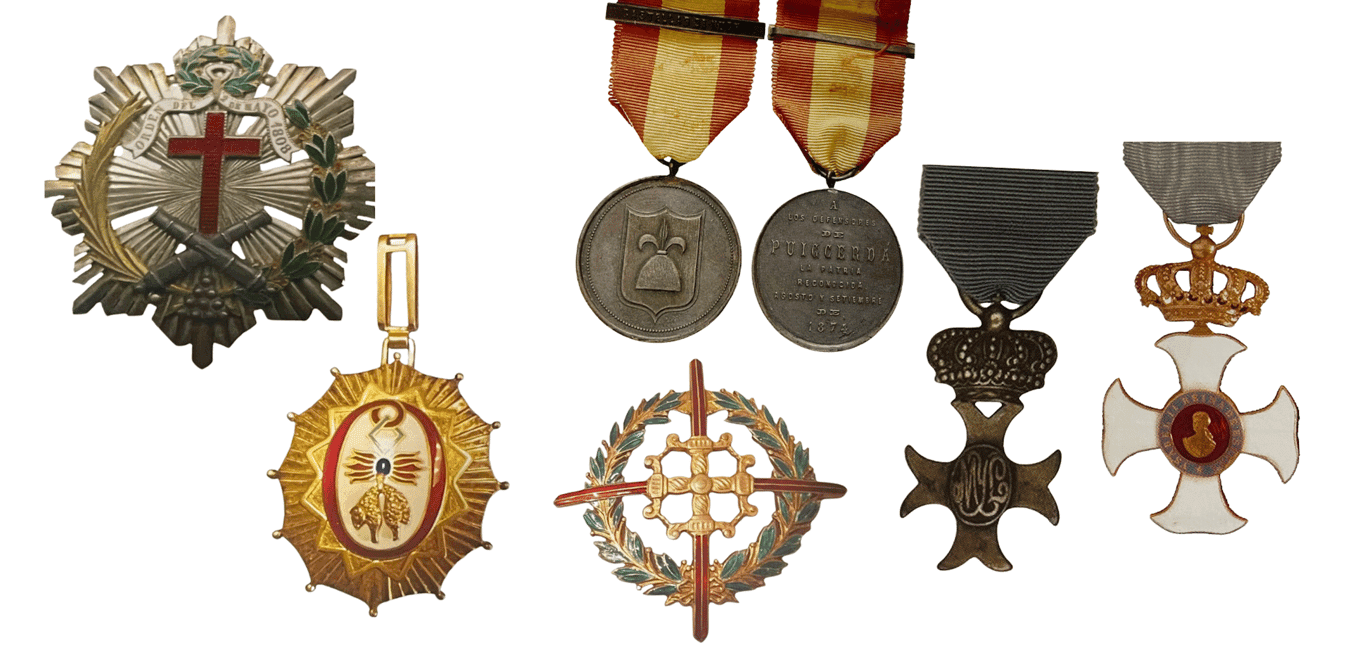 ¿Cuales son las medallas militares antiguas mas buscadas?